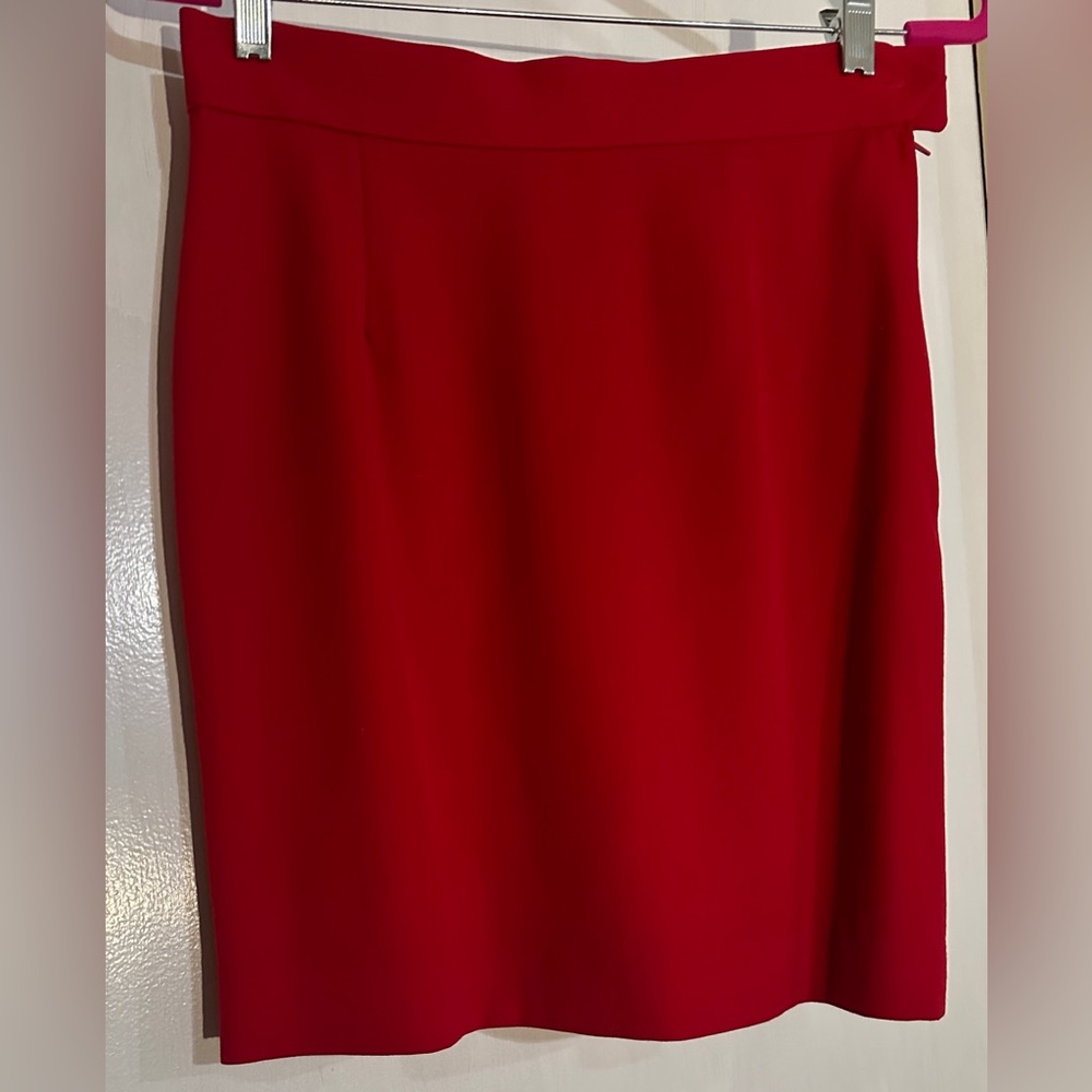 Moschery Red Mini Skirt